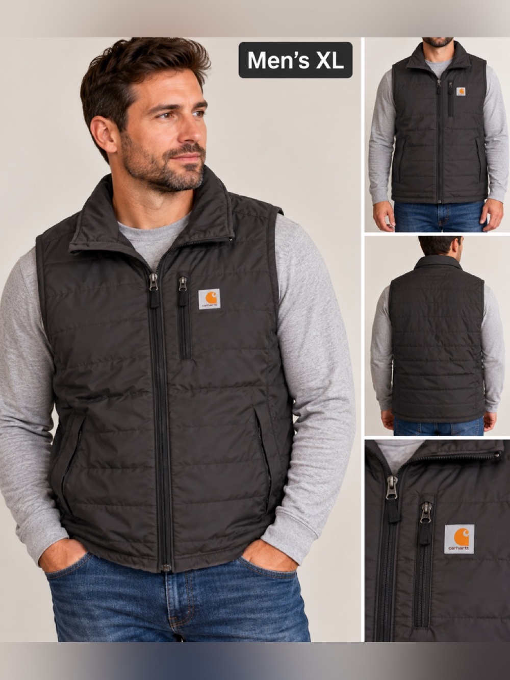 Carhartt Men’s XL  Vest - charcoal